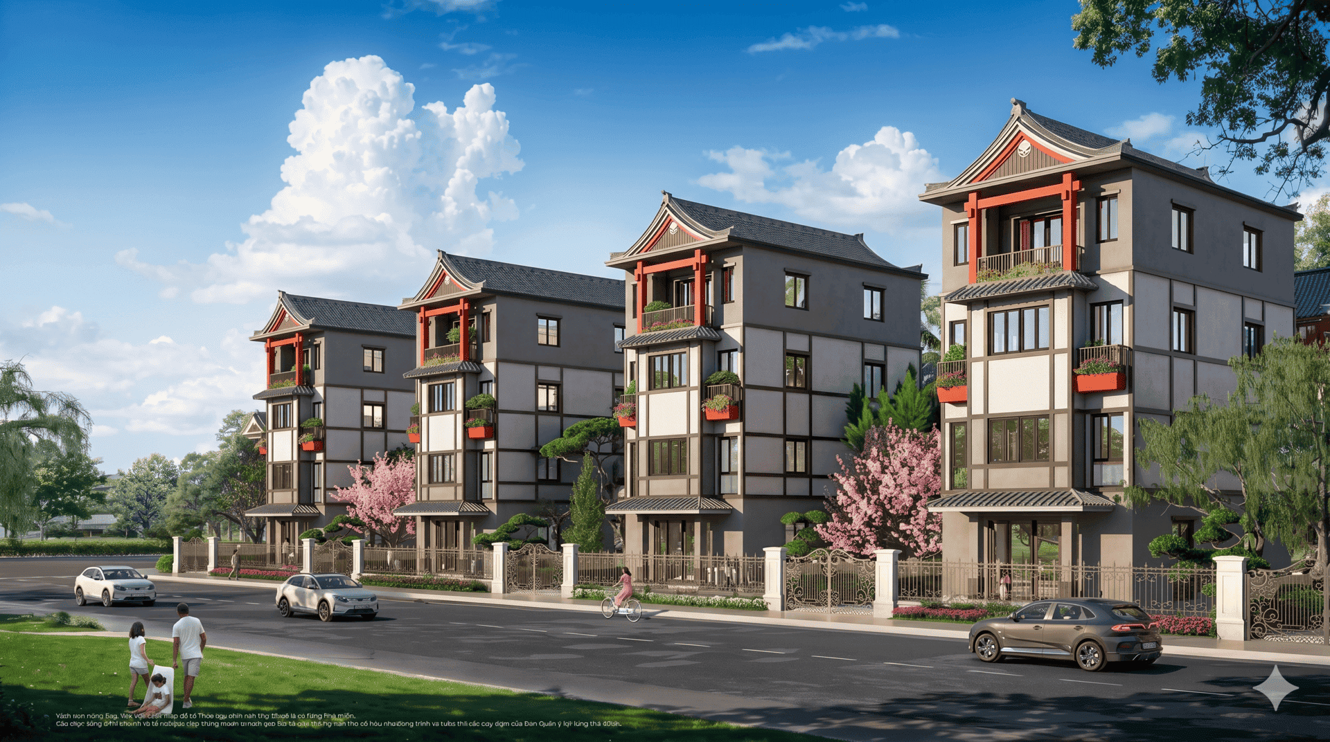 Biệt thự đơn lập sang trọng với thiết kế tinh tế, mang lại không gian sống riêng tư và đẳng cấp cho giới thượng lưu.